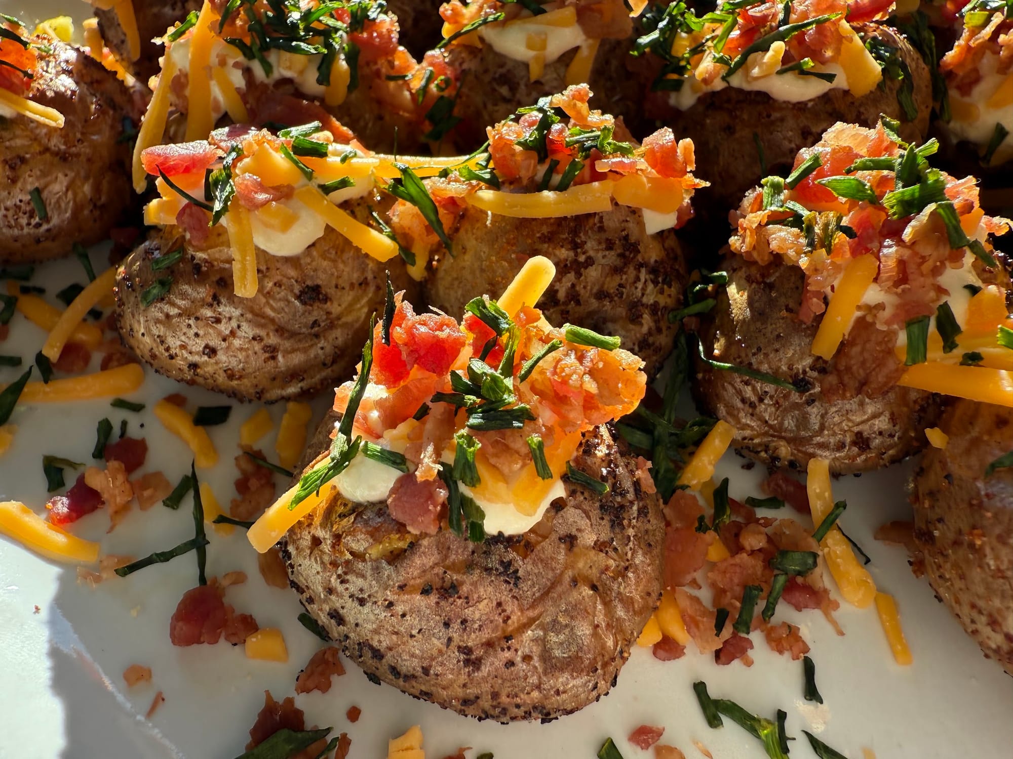 Mini Baked Potatoes
