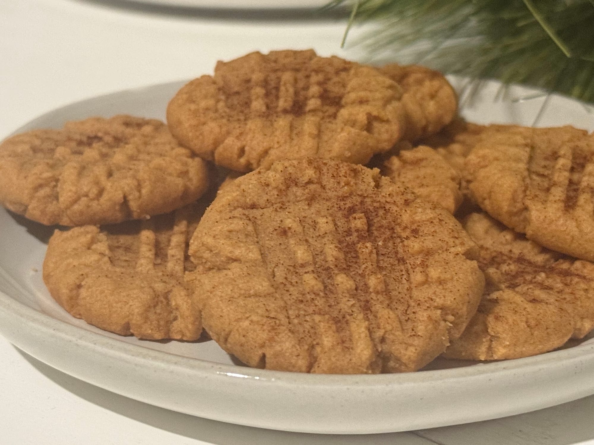 Easy 3 Ingredient Peanut Butter Cookies