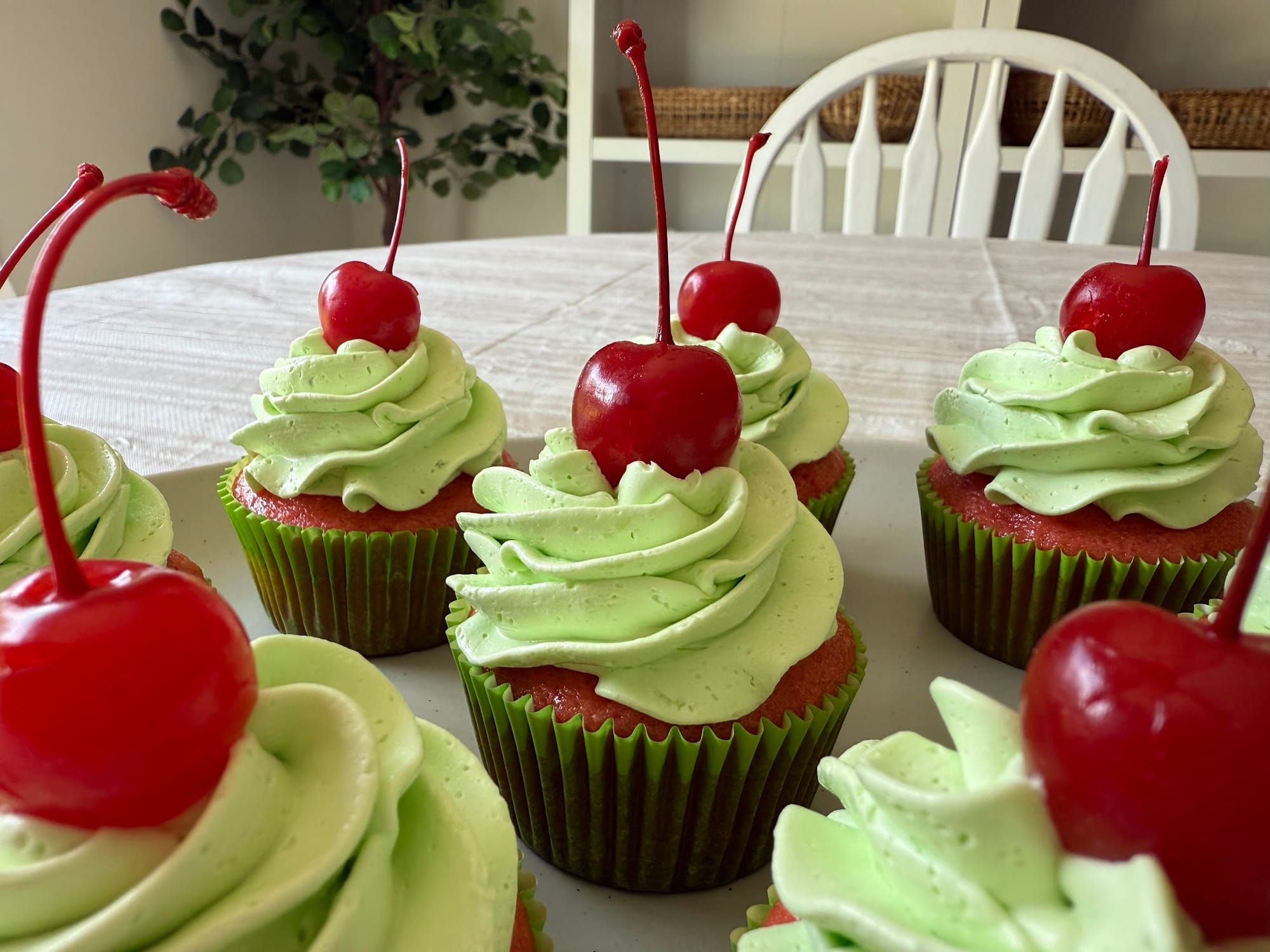 Cherry Limeade Cupcakes