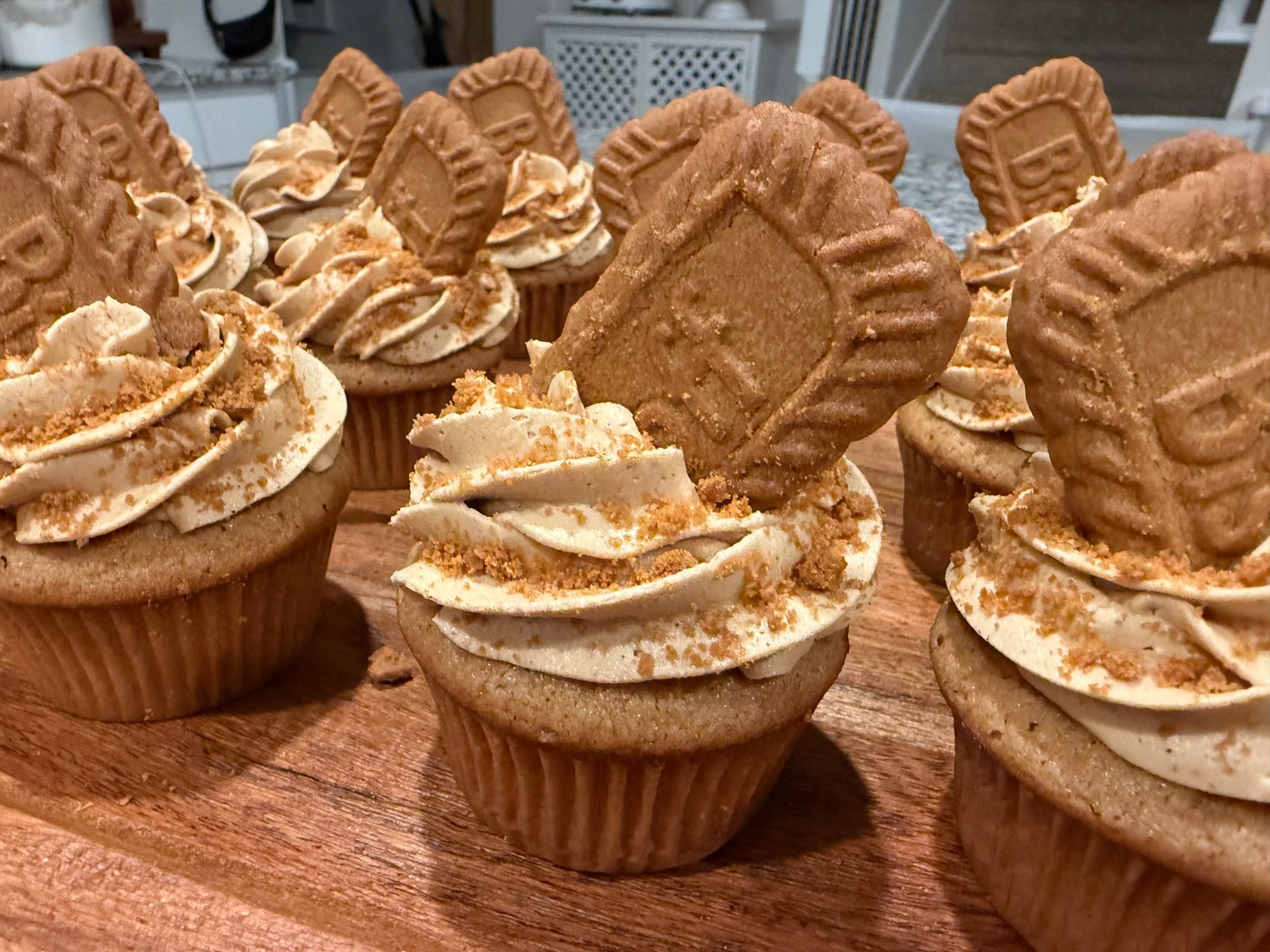 Cookie Butter Cupcakes